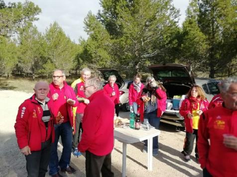 L'AC st Rémy sur le raid cycliste des Alpilles 