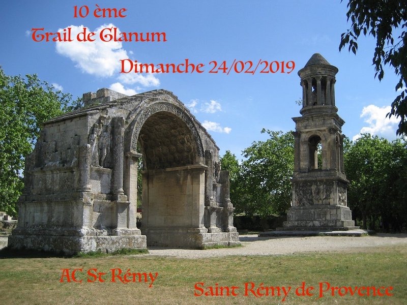 Résultats Trail de Glanum